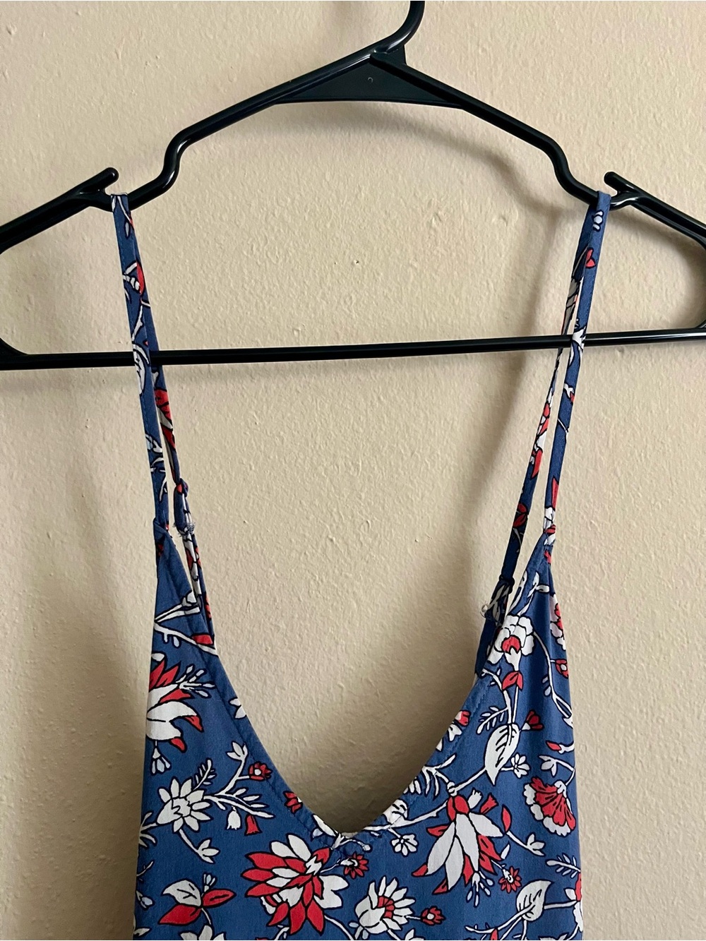 Old Navy Blue Floral Maxi Dress Medium Petite - Picture 4 of 10